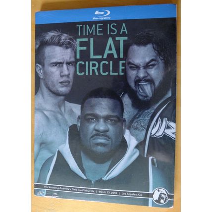 PWG Time Is A Flat Circle 2018 Blu Ray AEW ROH WWE NXT wrestling NEW Keith Lee