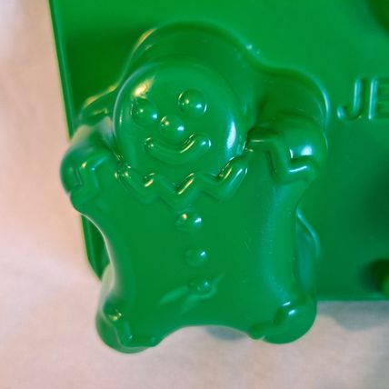 Lot 2 CHRISTMAS JELLO JIGGLERS MOLDS Jell-o Snowman Ornaments Snowflake Candy