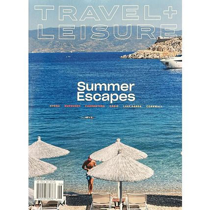 TRAVEL + LEISURE-JUNE 2025-SUMMER ESCAPES-NEW-NO LABEL-FAST SHIPPING