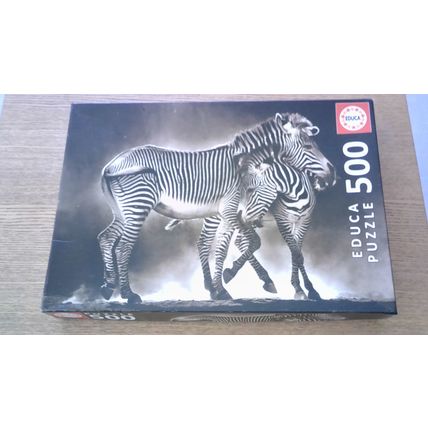 ZEBRAS Jigsaw Puzzle (500 Piece) Educa (2016)