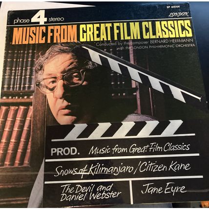 Music From Great Film Classics - LP- Herrmann