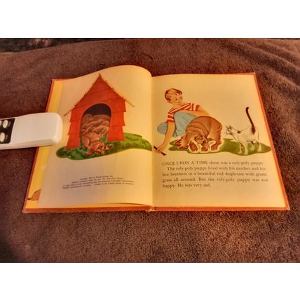 Wonder Book Hoppy The Puppy By Barbara S. Bates 1950 Great Shape