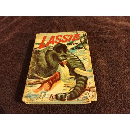 Big Little Book Lassie Adventure In Alaska By George S Elrick 4.0 VG Shape 1968