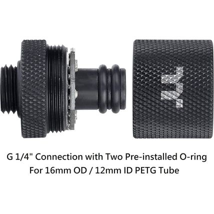 Thermaltake Pacific RGB plus TT Premium Edition 6-Pack G 1/4" PETG Tube 16Mm OD