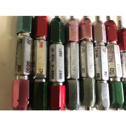 LOT PLUG GAGE GO NOGO .0650,0655,1248,1255,0210,0215,156,157,1  250,1265,185,EQ