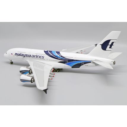 AIRBUS A380 MALAYSIA AIRLINES REG: 9M-MNB WITH STAND - JC WINGS JC20057 1/200
