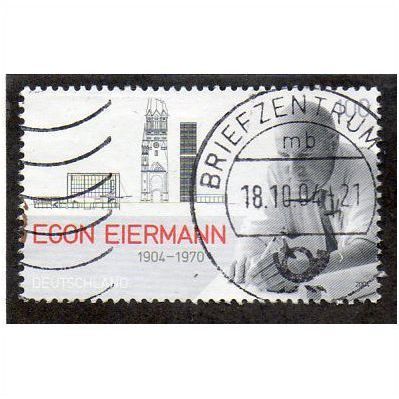 GER 2004 100c 'EGON EIERMANN' FINE USED (EBID 12-953)