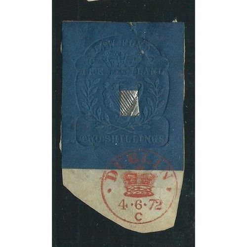 victoria revenues ireland dublin stamp law fund 1872
