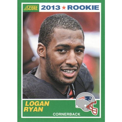 2013 Score Football Logan Ryan ROOKIE