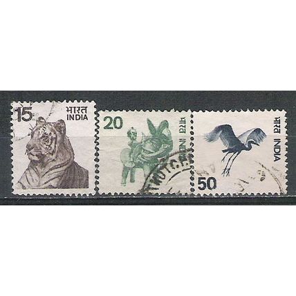 India ( inde ) N° 444/46 YVERT OBLITERE ( USED )