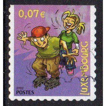 Luxembourg 2002 Fun Sports - Inline Skating 0,07€ Used