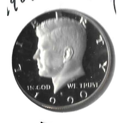 1990-S US Kennedy Half Dollar PR