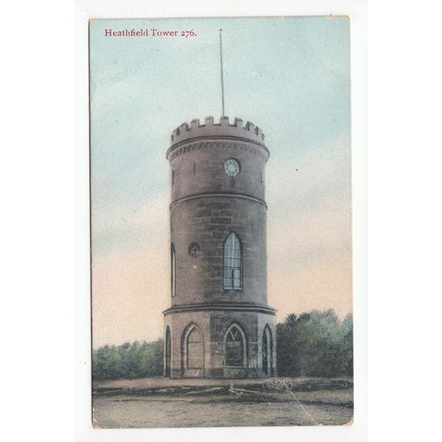 Heathfield Tower East Sussex Postcard