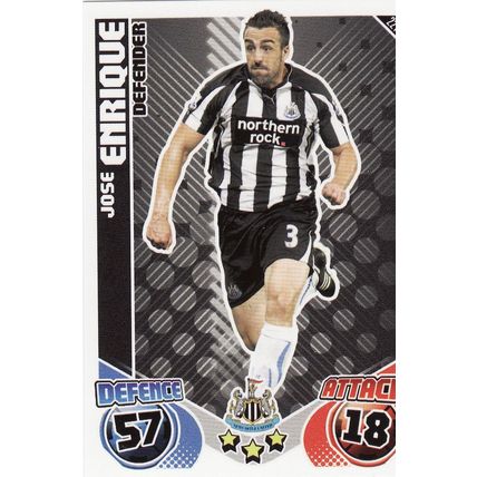 Match Attax 2010/2011 221 Jose Enrique Newcastle United