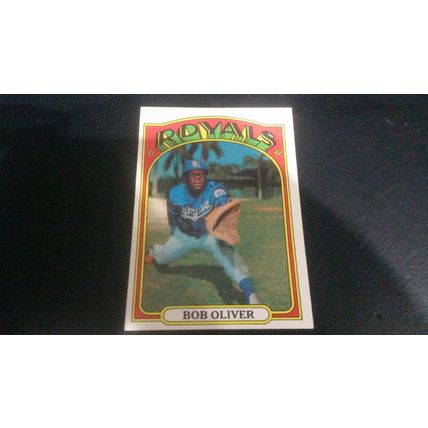 1972 Topps Card # 057 Bob Oliver Very Good (3) Kansas City Royals