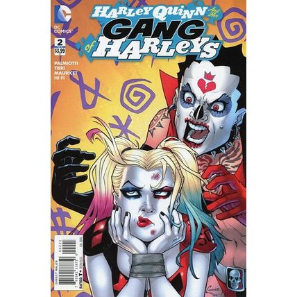 Harley Quinn & Her Gang of Harleys (2016 Ltd) # 002 NM 1in25 VARIANT MODN AGE CO