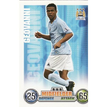 Match Attax 2007/2008 Geovanni Manchester City