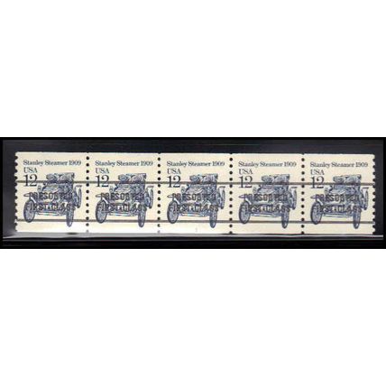 2132b 12c Stanley Steamer Very Fine MNH Dry Gum PNC 1/5 X2072