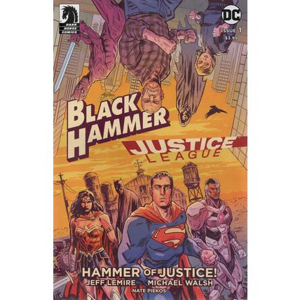 FIRST ISSUE - BLACK HAMMER/JUSTICE LEAGUE: HAMMER OF JUSTICE NO. 1 (2019)