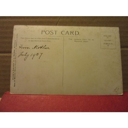 KNOLE HOUSE, SEVENOAKS, by C Essenhigh Corke unused postcard 1907 by J Salmon =