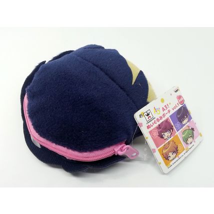 A3! Masumi Usui Face Plush Zipper Pouch Vol.1 - BANPRESTO Japanese Anime New