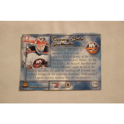 Tommy Salo 1997/98 Pacific Omega GOLD NO. 142