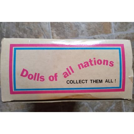 Dolls Of All Nations Italy #1052 in Box! VINTAGE! Hills Dept. Store Stock