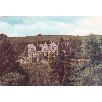 KILDRUMMY CASTLE HOTEL ALFORD Postcard posted 1967 creased