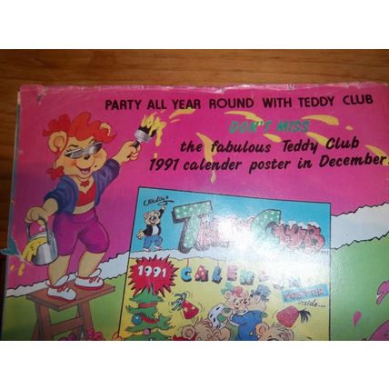 Teddy Club Comic Magazine 1990 Ulkutay Productions