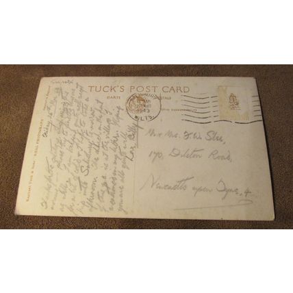 1943 Raphael Tuck real photo Postcard - Durrington church Nr Salisbury Wiltshire