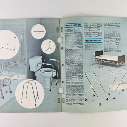 E F Brewer Company Hospital Surgical Nursing Home Equipment Brochure 1967
