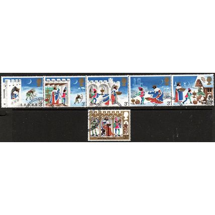 1973 - GB - Christmas - Set - Very Fine Used - Stock Clearance