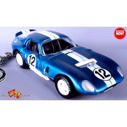 RARE KEYCHAIN BLUE 64/65 SHELBY COBRA DAYTONA CUSTOM Ltd. Ed. GREAT GIFT