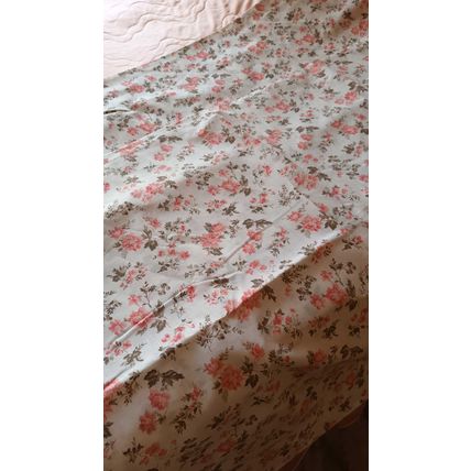 BRAND NEW Pair of Bassetti Italian Polyester/ Cotton Pink Floral Sheets