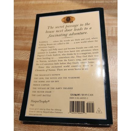 Magician's Nephew by C. S. Lewis (1994, Trade Paperback)