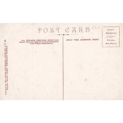 B585 GREENOCK - HIGHLAND MARYS MONUMENT . PRINTED POSTCARD