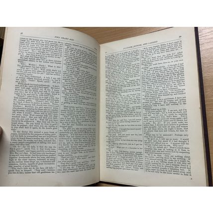 1890 CHARLES KINGSLEY "TWO YEARS AGO" FICTION ANTIQUE HARDBACK BOOK (P3)
