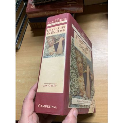1993 THE CAMBRIDGE GUIDE TO LITERATURE IN ENGLISH HEAVY 2kg HARDBACK BOOK (P10)