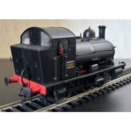Heljan 1303 0-6-0 ST Saddle Tank Steam Loco BR Black '1365', DCC Fitted, VGC
