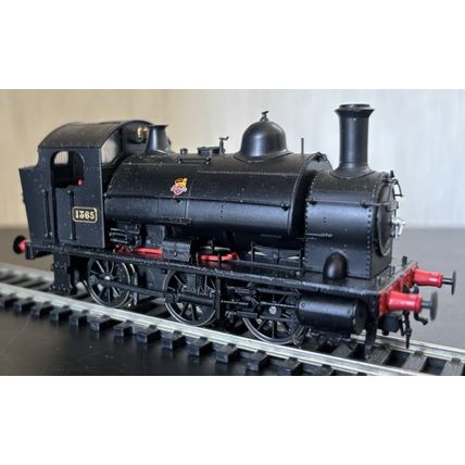Heljan 1303 0-6-0 ST Saddle Tank Steam Loco BR Black '1365', DCC Fitted, VGC