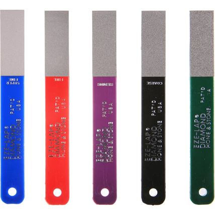 EZE-LAP L PAK5 Set SF/F/M/C/XC Color Coded Diamond Hones
