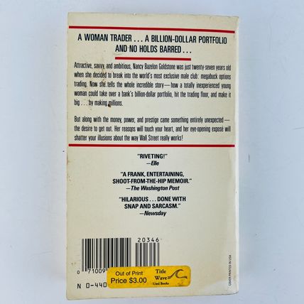 Nancy Goldstone - Trading Up Rare Paperback Book (Out Of Print)