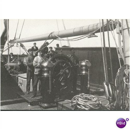 GB Postcard - HMS Discovery During Sea Trials, 1901