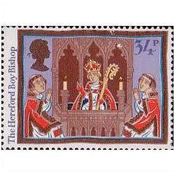 Great Britain 1986 Christmas 34p Hereford Unmounted Mint SG 1346 Sc 1167 stamp