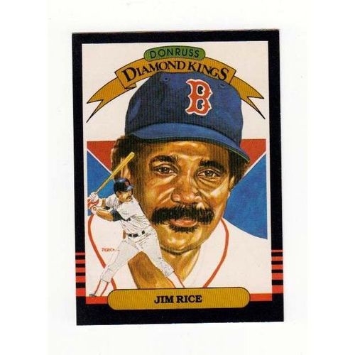 1985 Donruss Jim Rice baseball card #15 -NM-Red Sox