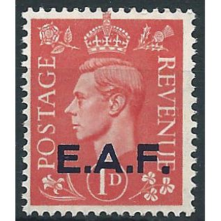 EAF Somalia 1943 S1 1d Pale Scarlet Unmounted Mint ....
