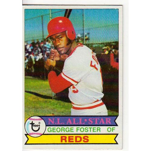 1979 Topps baseball card George Foster All Star #600 NM - Reds