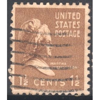 USA 1938 - SG801 - 1½c brown - Martha Washington - used