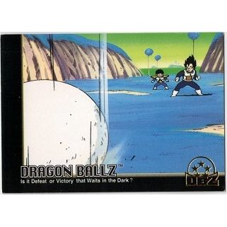 DRAGON BALL Z ' Is It Defeat or Victory ' card # 9 (1999)