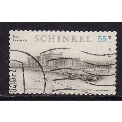GERMANY 2006 225th ANNIV BIRTH SCHINKEL 55c USED SG3407 #2